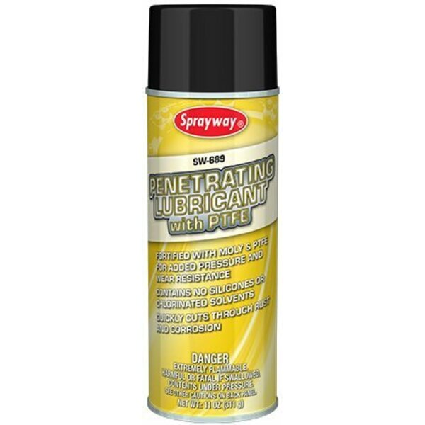 Sprayway Penetrating Lubricant with PTFE, 12PK SW689